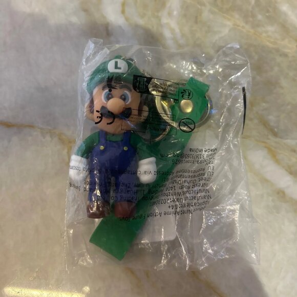 New! NINTENDO SUPER MARIO Brothers & Luigi Key Chains Action figure Pendant toy! - Picture 8 of 11